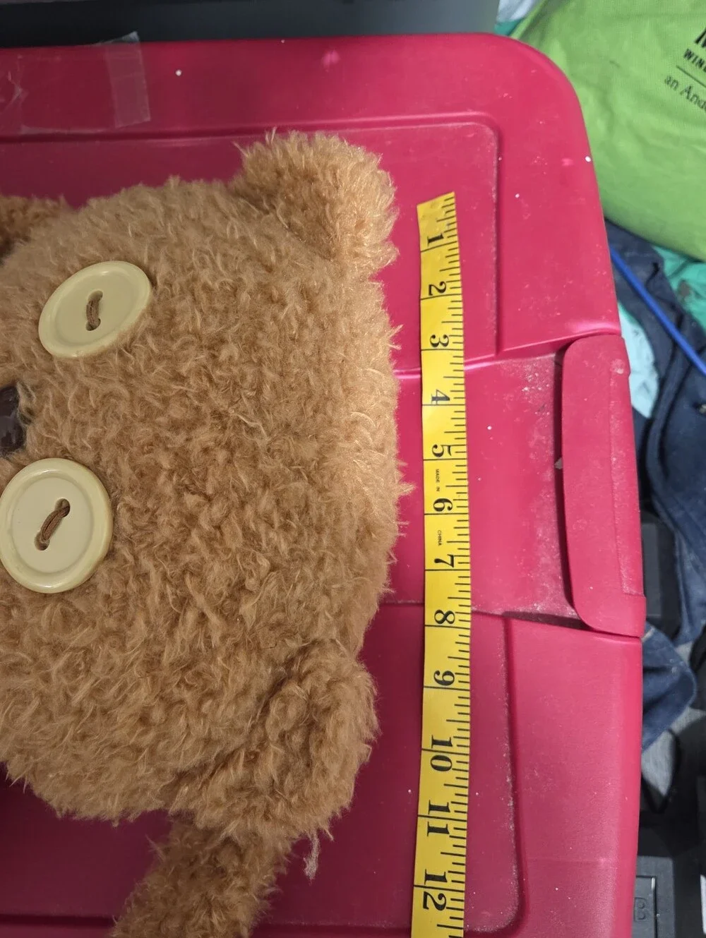 Universal Studios Tim Plush Teddy Bear Backback From The Minons
